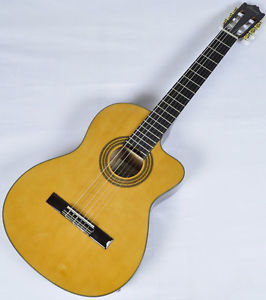 Ibanez GA6CE-AM guitare classique électro-acoustique ambre