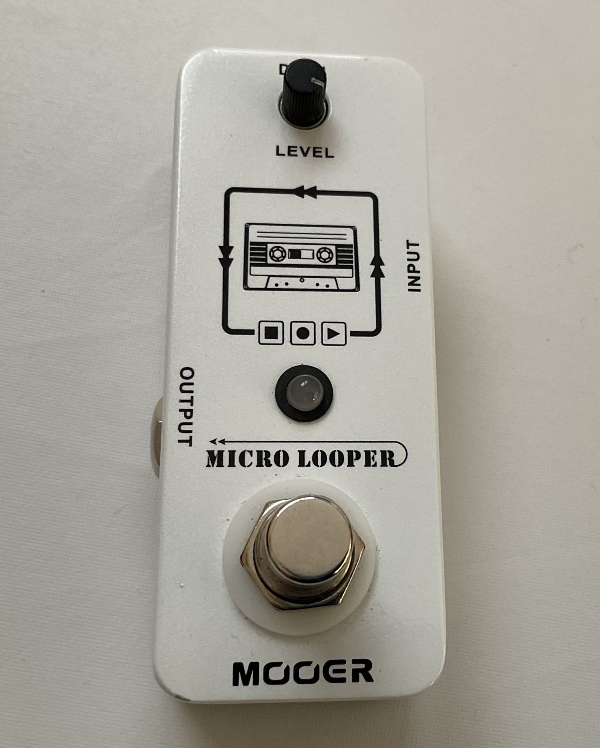 MOOER Micro Looper - Mini pédale d'effet type enregistreur-répétiteur