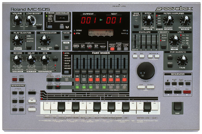 Roland MC-505 Groovebox (Roland MC 505 Groovebox, MC505Groovebox